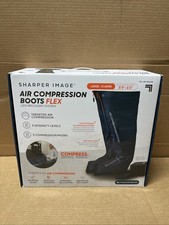 Sharper Image Air Compression Boots Flex Leg Recovery System Massage LARGE XL.