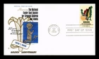 US COVER EASTER SEAL SOCIETY GOLDEN ANNIVERSARY FDC COVER CRAFT CACHET INSERT
