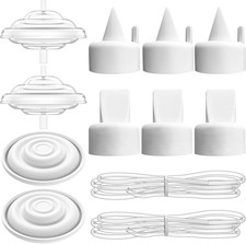 Pump Parts for Spectra, 10 PCS Replacement Kit with Duckbill Valves, Backflow Pr