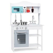 Kids Children Kitchen Playset Cookware Pretend Cooking Food Set w/ Pots  Pans