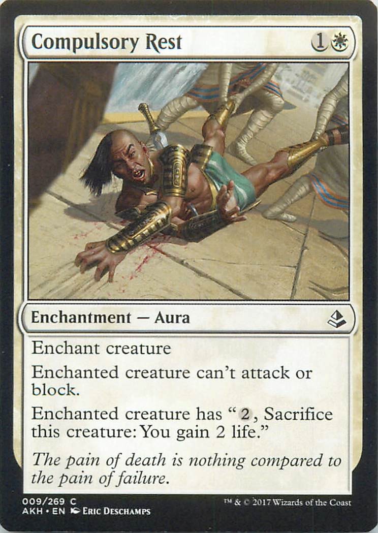 Compulsory Rest - C9/269 - MTG - Amonkhet (AKH)