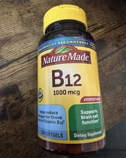 NATURE MADE Vitamin B12 1000 mcg - Supplement for Energy - 270 Soft Gels Sale