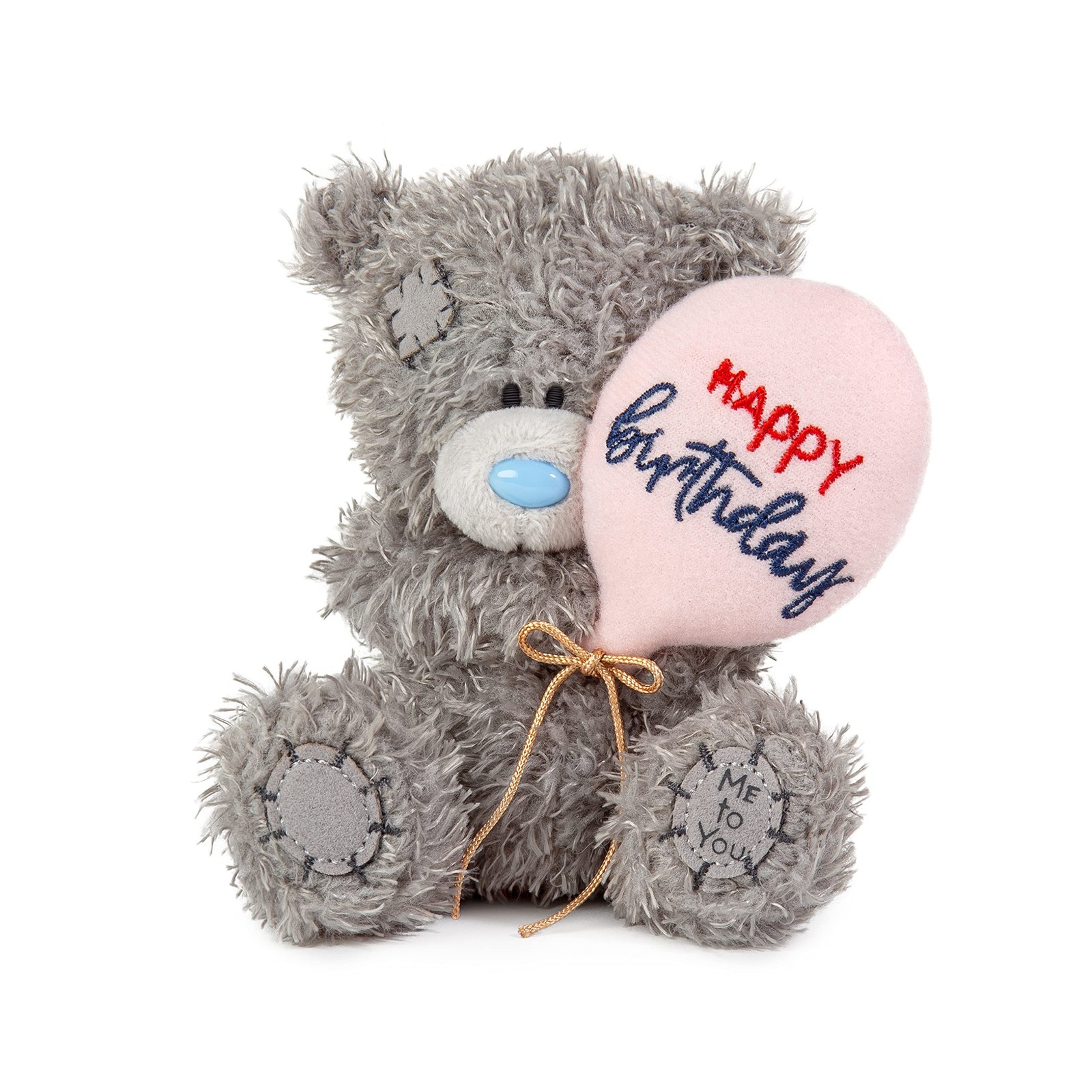 Me to You Tatty Teddy 10cm Happy Birthday Bear Holding Balloon - Official Col...