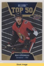 2019-20 Upper Deck Allure Top 50 Max Veronneau #T50-15 READ kr0