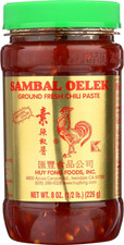 Huy Fong Sambal Oelek Ground Fresh Chili Paste 8 Oz - Authentic, Versatile, and