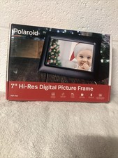 Polaroid 7  Hi-Res Digital Picture Frame PDF-700 - Black unused