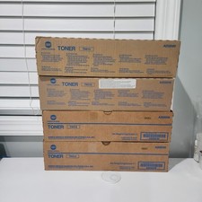 Konica Minolta A202030 TN414 Black Toner Cartridge Lot of 4