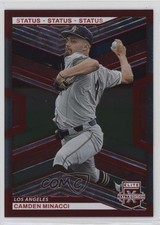2023 Panini Elite Extra Edition Red Status 167/199 Camden Minacci #87 0i4k