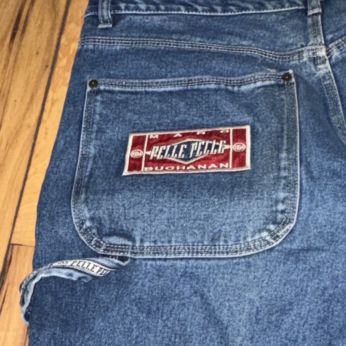 Vintage Pelle Pelle Jeans Mens 38 Carpenter Streetwear Skate 90