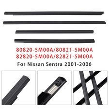 Rubber Weatherstrip For Nissan Sentra 2001-2006 4pcs Front Rear Door Sill Kit
