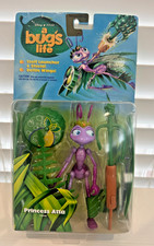 1998 A Bug’s Life Princess Atta Action Figure Sealed Vintage Disney Pixar Mattel