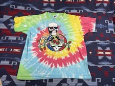 Camiseta De Colección Años 90 Grateful Dead Tie Dye Jerry Converse Puntada Única Sennheiser L