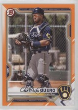 2021 Bowman Draft Orange 9/25 Jeferson Quero #BD-183 0a6