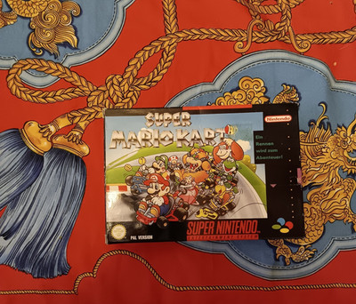 Super Nintendo Spiel: Super Mario Kart PAL inkl. OVP & Anleitung TOP
