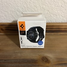 Galaxy Watch 4 Classic Case  Spigen Rugged Armor Pro Shockproof Slim Cover