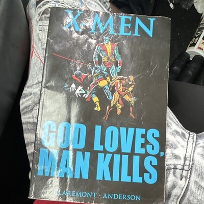 X-Men: God Loves, Man Kills Trade Paperback Graphic Novel by Claremont Anderson