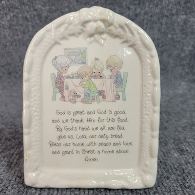 VTG Precious Moments We Gather Together To Ask the Lord's Blessing Prayer 1994