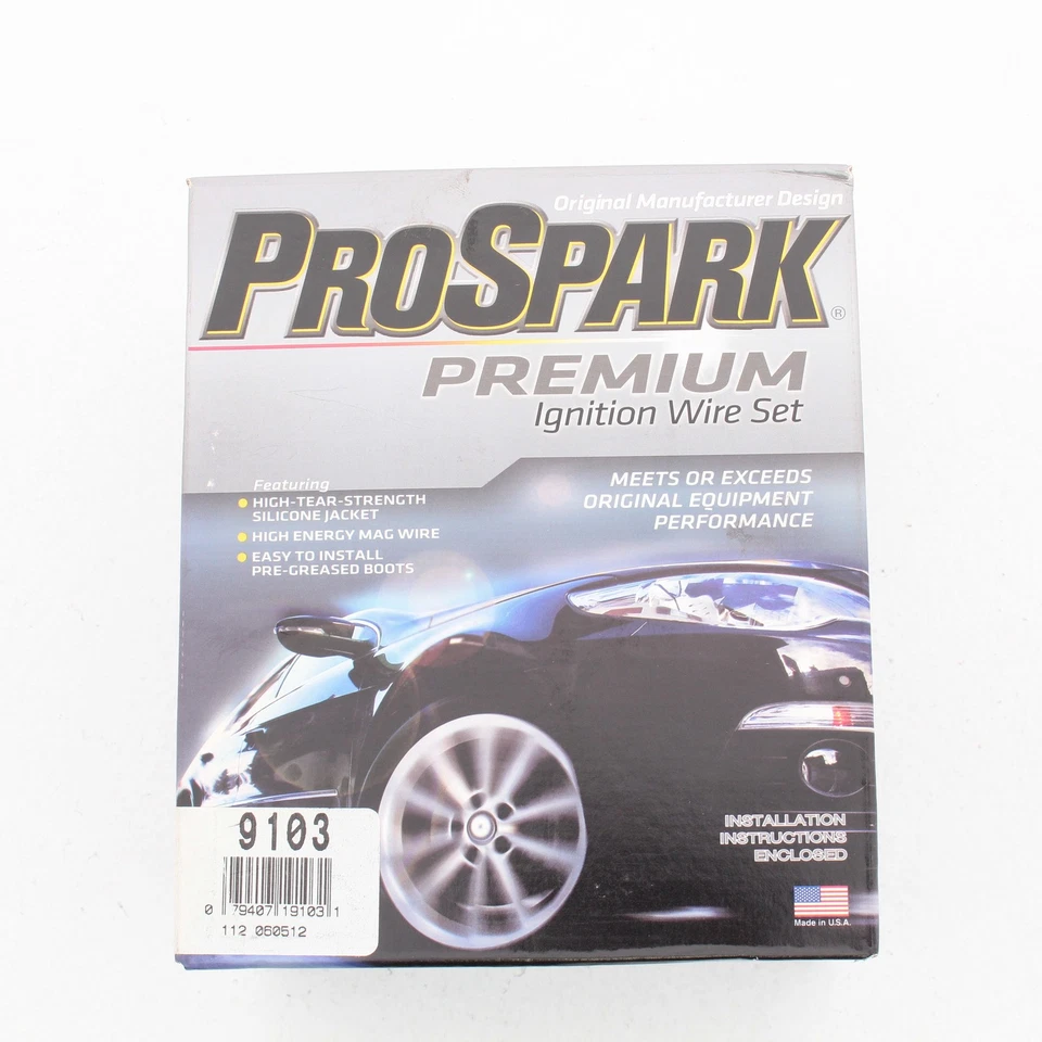 Провода зажигания свечи зажигания ProSpark Premium 9103 для 1987-1989 Ram 50 Mighty Max - Изображение 4 из 4
