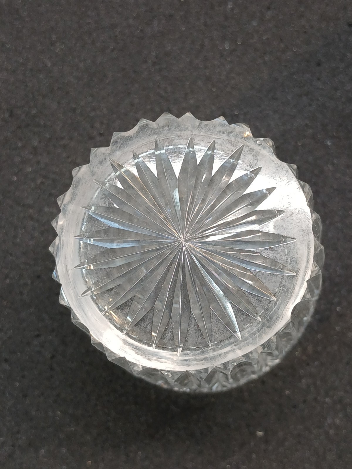 American Brilliant Cut Crystal Tumbler – Collector Grade – Rare Pattern