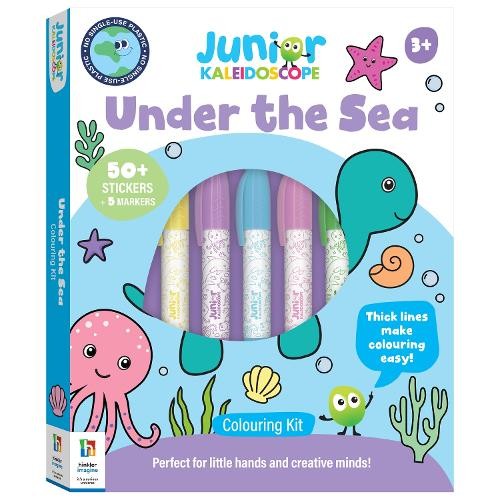 Junior Kaleidoscope Colouring Kit: Under The Sea Size 32 - Image 2