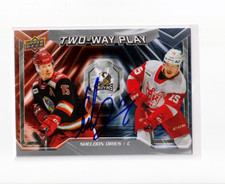 SHELDON DRIES autographed SIGNED '24/25 Upper Deck AHL crd GRAND RAPIDS GRIFFINS