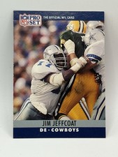 1990 Pro Set - Jim Jeffcoat #80