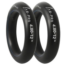 2-Pack 4.80-12 Inner Tubes with Puncture Resistance - Perfect for ATVs  Mowers