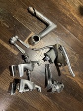 Shimano 600 AX Bremshebel Set, Bremsen, Umwerfer, Schalthebel, Vorbau