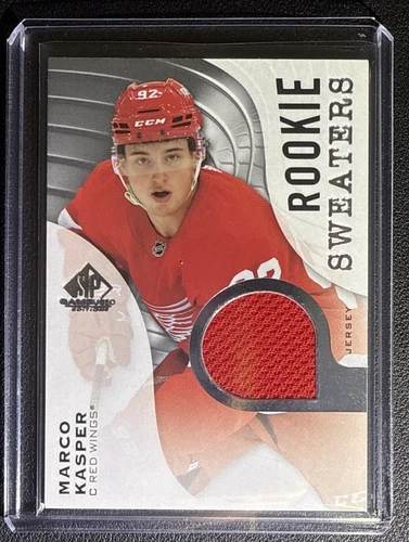 Marco Kasper 2023-24 UD SPGU Rookie Sweaters Jersey RC Card #RSKA