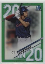 2020 Bowman Draft 20 in '20 Green Refractor 82/99 Carson Tucker #20IN20-CT tx9