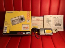 OLYMPUS CAMEDIA X X-250 ORANGE Compact Digital Camera Tested Working Japan