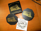 Genuine Slate Coasters Capozzolo Brothers Slate Co. Train Set of 6 — photo 1