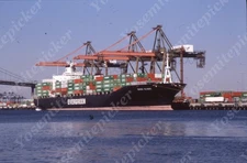 sl18 Slide 1990's   Evergreen Ever Globe  cargo ship  136a