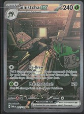Sinistcha ex Twilight Masquerade 210/167 SIR Holo Pokémon — English NM on eBay