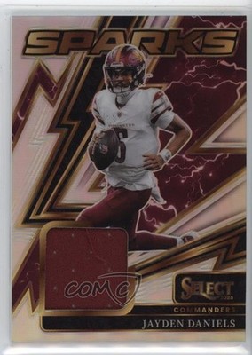 2025 Panini Select Sparks 119/149 Jayden Daniels #SPK-JDA 1te9