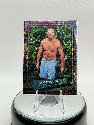 2026 Panini Decades 90s Pop Culture Pat Miletich green foil /199 #22 MMA -1395