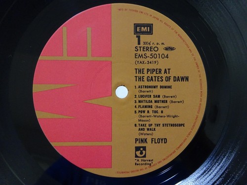 Pink Floyd The Piper At The Gates Of Dawn EMI EMS-50104 Japan VINYL LP OBI - Bild 3 von 3