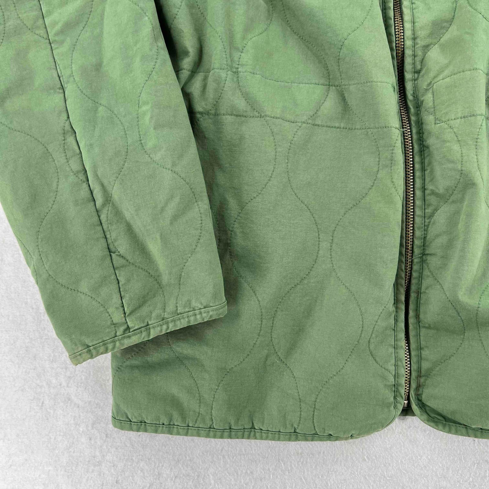 Universal Thread Jacket Women's Green Quilted Lin… - image 3