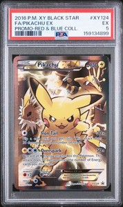 Pikachu Ex Red Blue Collection | eBay