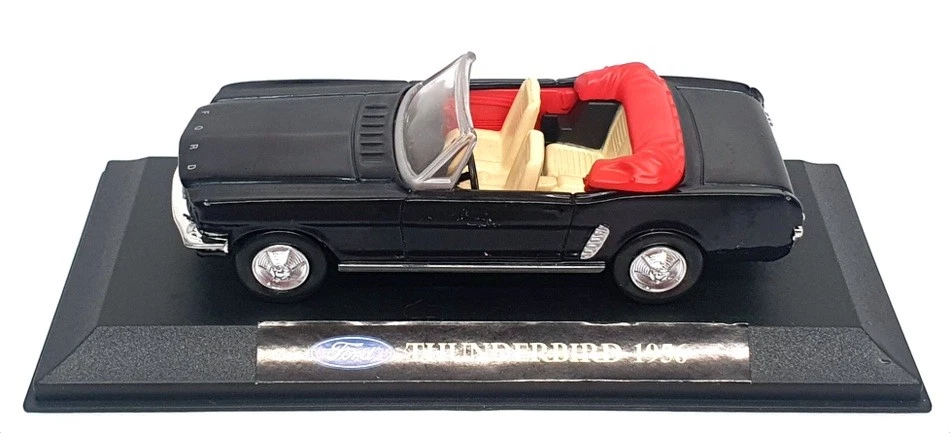 NewRay 1/43 Scale Diecast FM-48387 - Ford Mustang - Black - Image 4 of 4