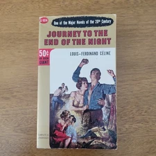 Journey to the End of the Night - Louis-Ferdinand Céline - Avon G-1014 - PB 1934
