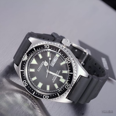 Citizen Promaster Marine Automatik Herrenuhr NY0120-01EE Schwarz