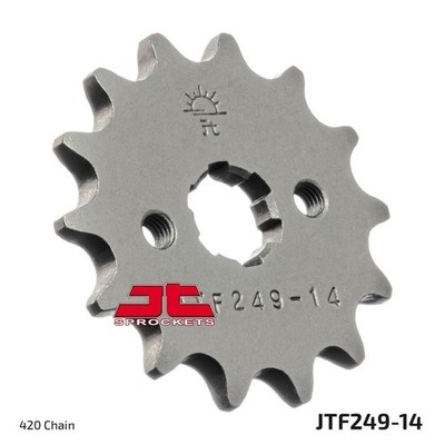 JT Steel Front Sprocket - JTF249.14 Kymco 125 Jetix 2012