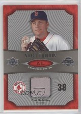 2005 Upper Deck Sweet Spot Sweet Threads Curt Schilling #ST-CS 0y9m