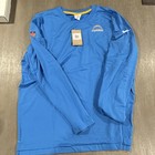 Los Angeles Chargers Nike NFL On Field Long Sleeve Shirt Men's Blue NWT XL