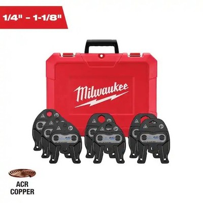 Milwaukee Tool 49-16-2462Z 1/4 In- 1-1/8 In Zoomlock Max Press Jaw Kit For M12