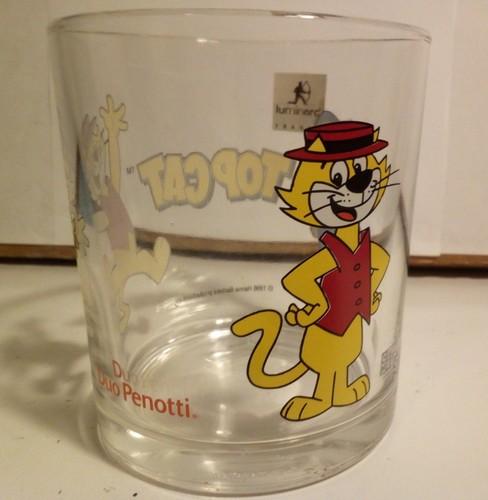 Top Cat Duo Penotti/Hanna Barbara Drinking Glass: France (from a collection)