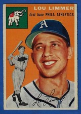 1954 TOPPS BASEBALL LOU LIMMER #232 VG-EX