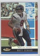 2008 Topps Finest Blue Refractor/X-Fractor Matt Schaub #17 0a1