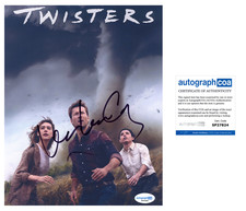 Lee Isaac Chung 'Twisters' Movie Director Signed 8x10 Photo ACOA